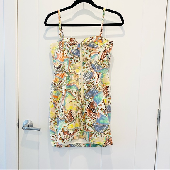 H&M Limited Edition Print Mini Dress (Size 6) - Picture 2 of 7